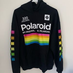 VINTAGE POLAROID HOODIE SWEATSHIRT